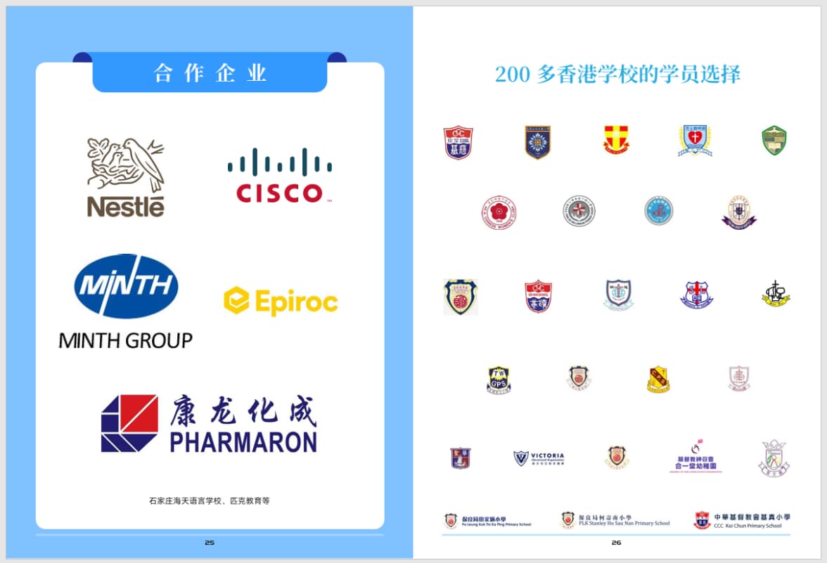 Campus Top partner companies and schools